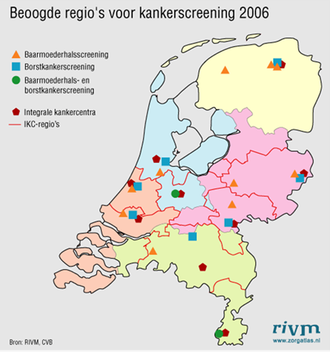 screeningsorganisatie per 2006